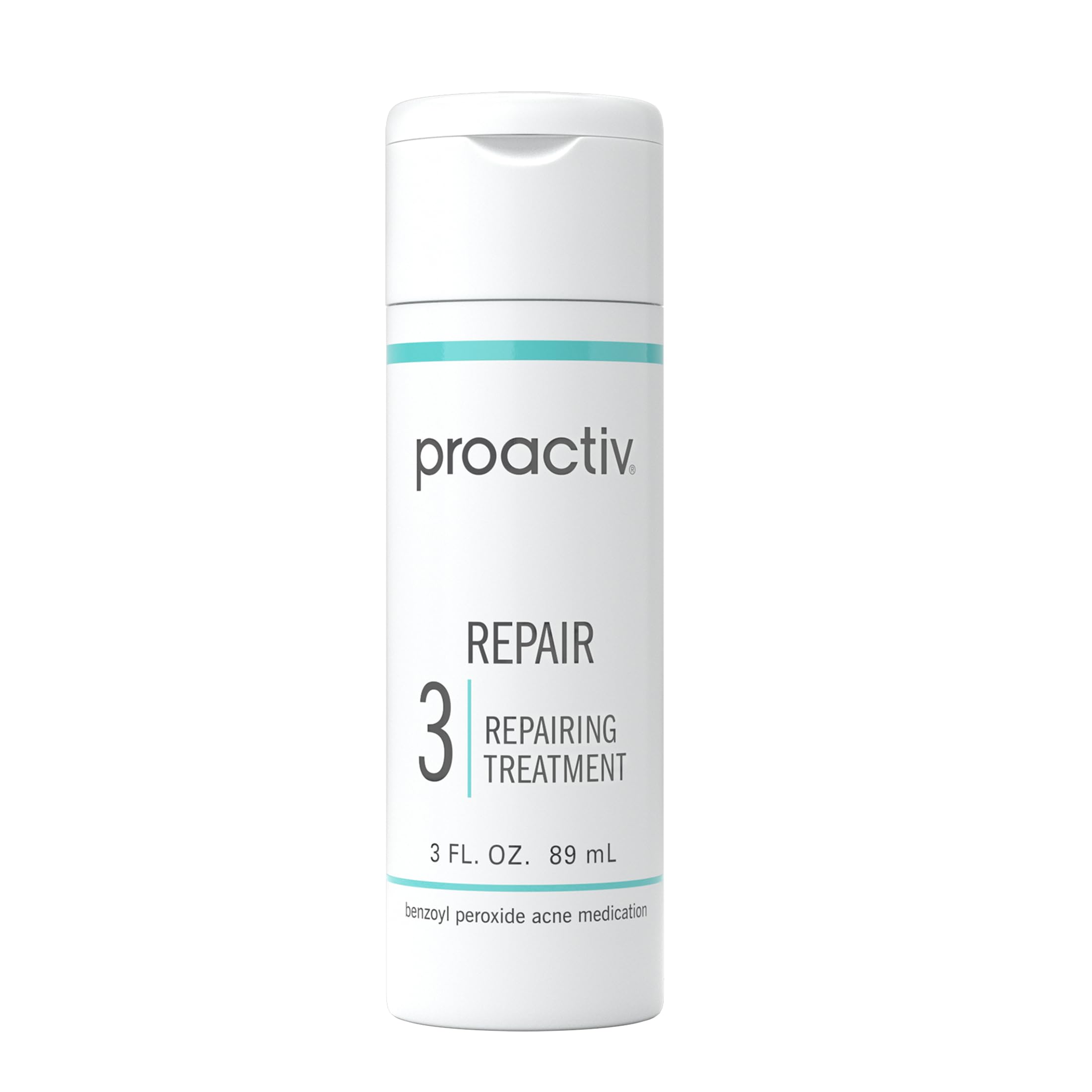 Proactiv frente del empaque mostrando el envase y beneficio de tratamiento eficaz