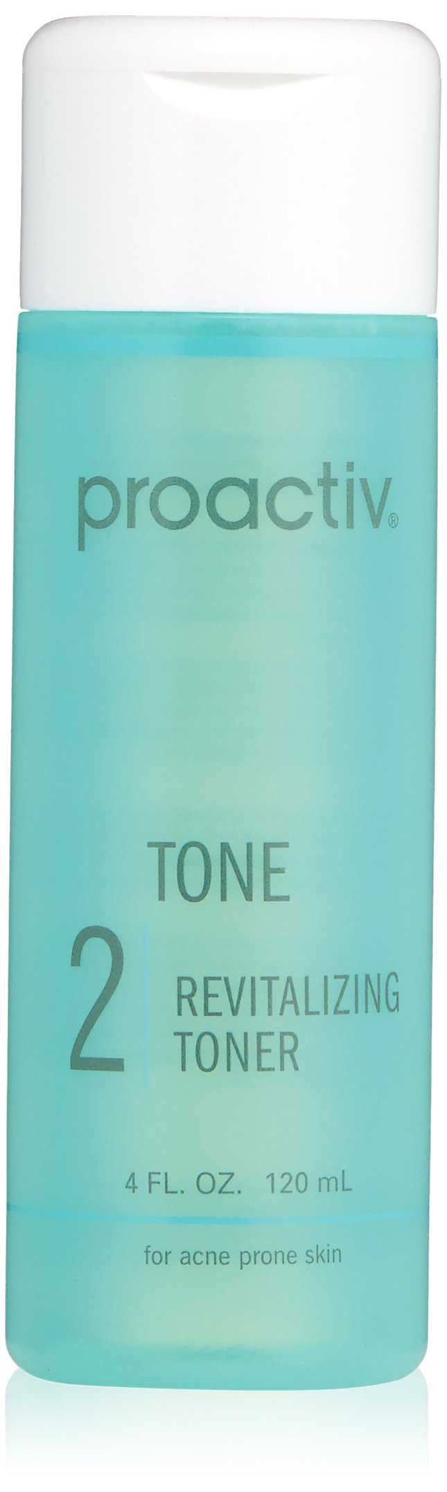 Proactiv envase frontal del tónico hidratante mostrando tamaño y diseño