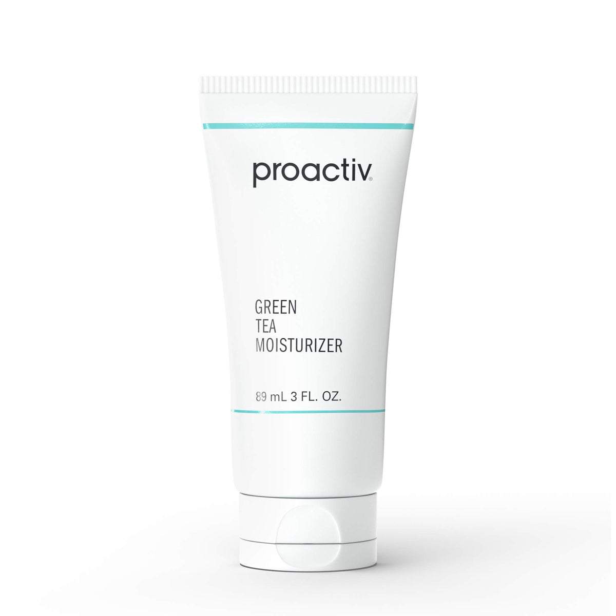 Proactiv frontal del envase mostrando etiqueta y beneficio hidratante