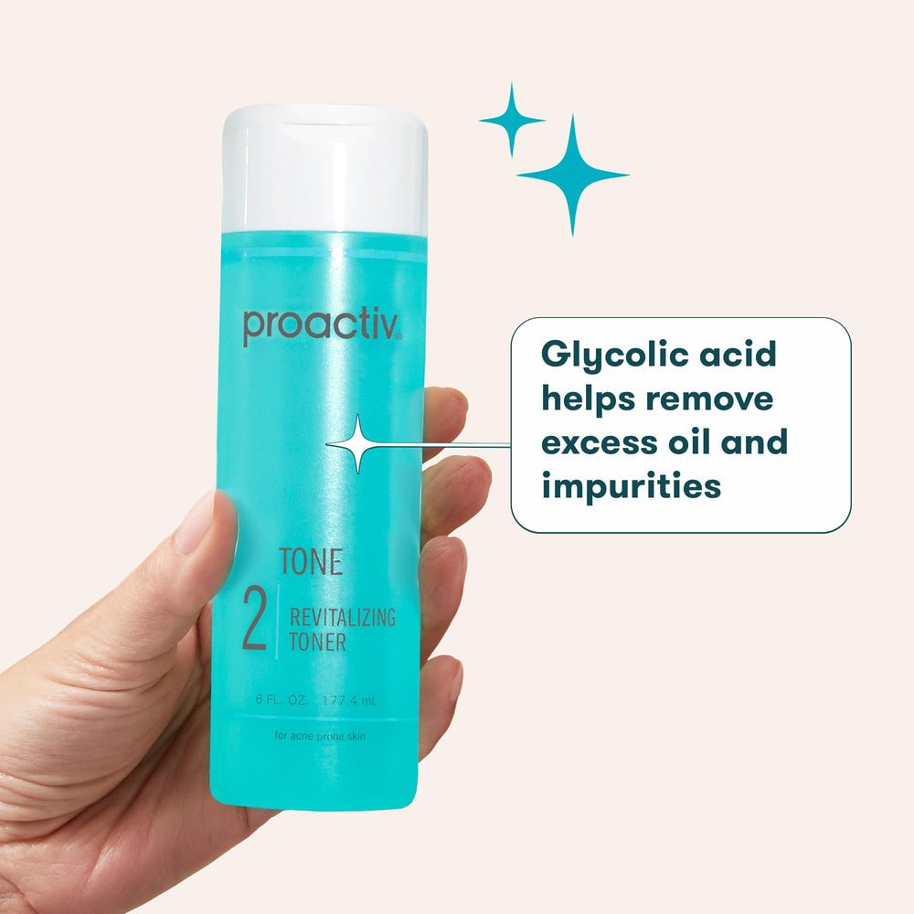 Proactiv textura del tónico en gota, revela consistencia ligera e hidratante