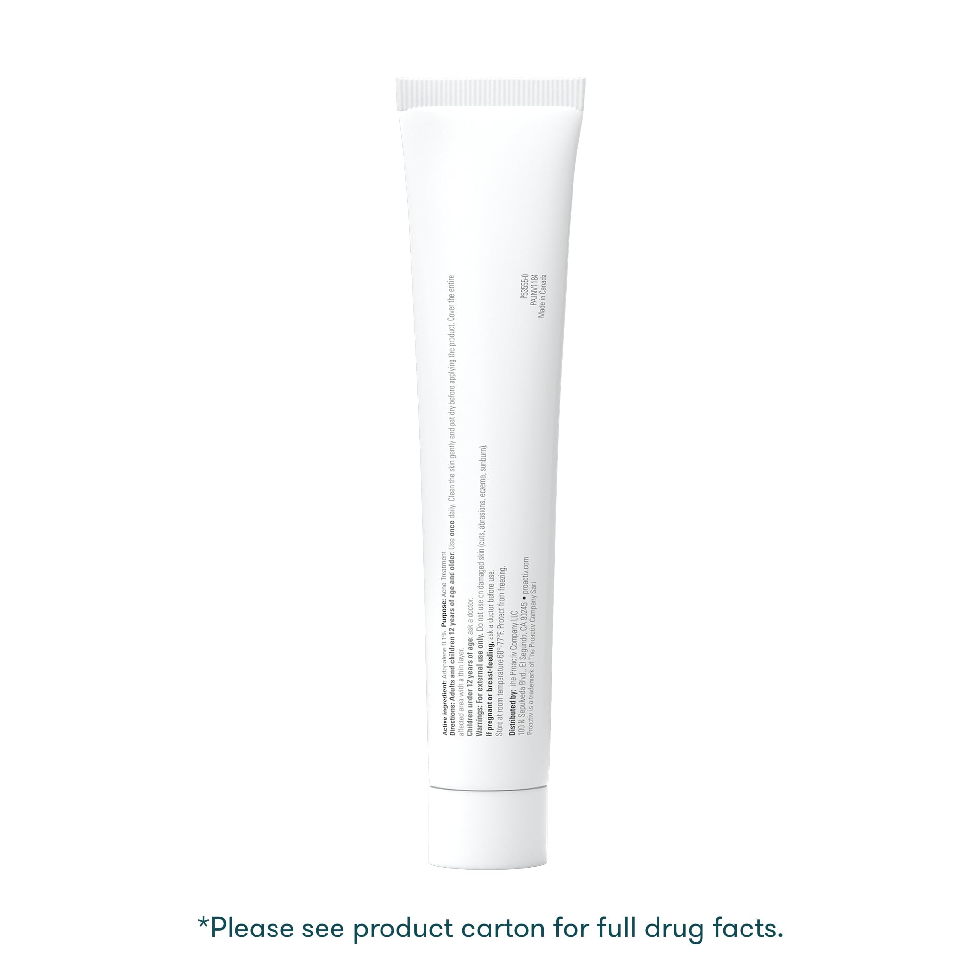 Proactiv textura de gel en primer plano que muestra consistencia ligera