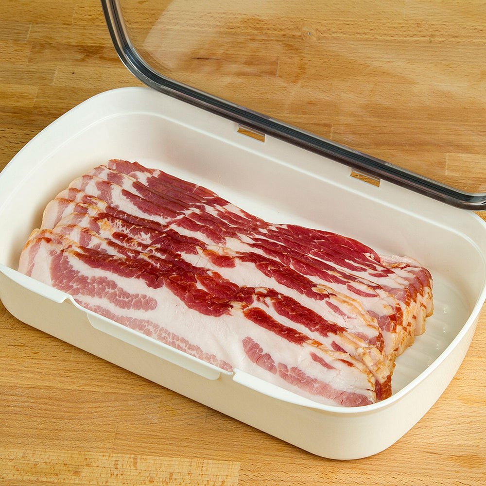 ProKeeper comparación de tamaño en estante de refrigerador, optimiza espacio