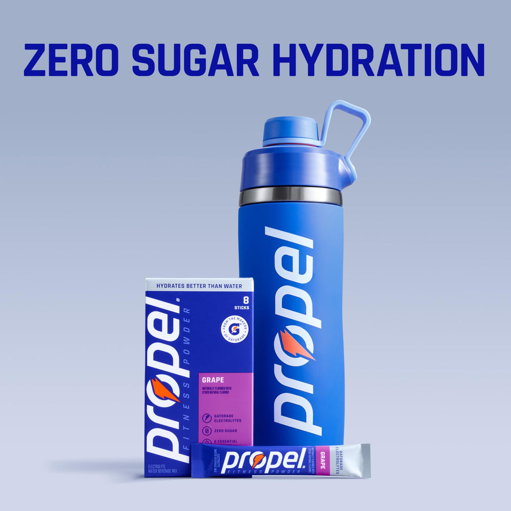 Propel bebida preparada en botella lista para entrenamiento