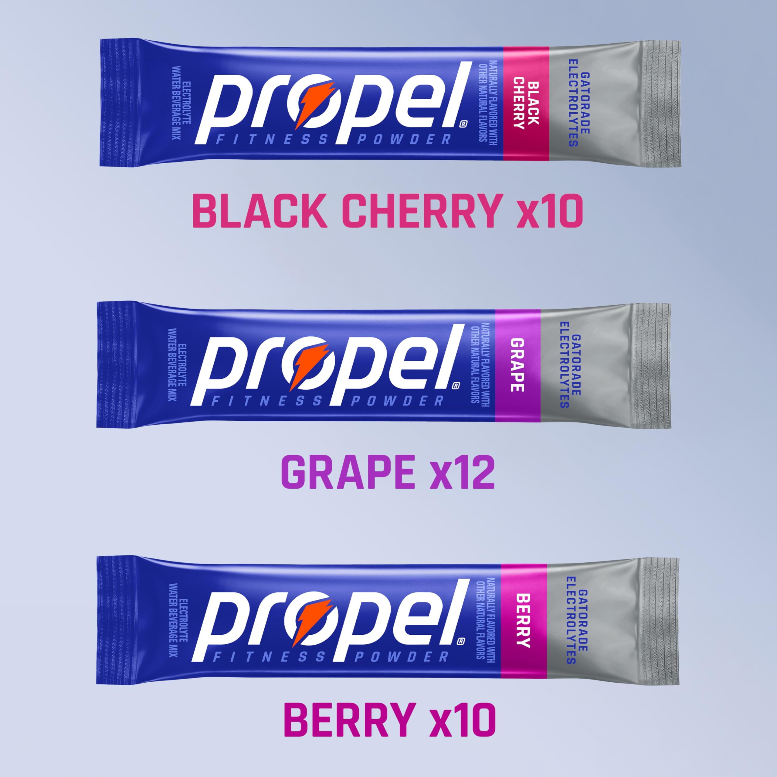 Propel sobres distribuidos sobre mesa, fácil transporte y uso