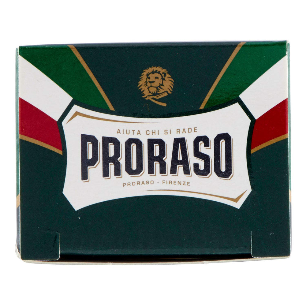 Proraso empaque italiano que destaca origen y calidad profesional