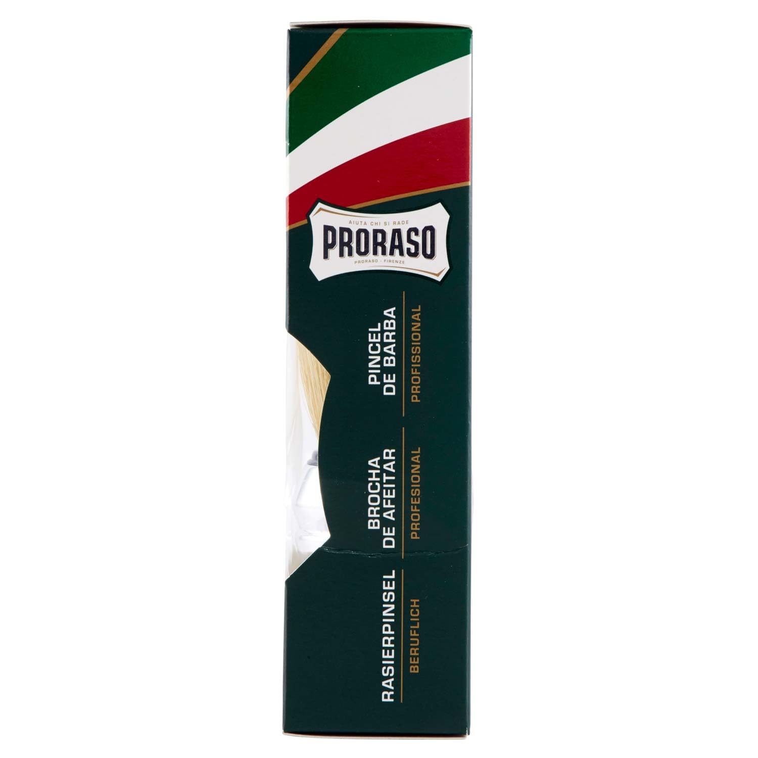 Proraso mango ergonómico que ofrece buen agarre y control