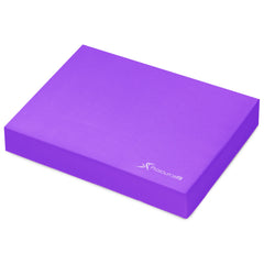 ProsourceFit pad frontal morado mostrando forma y bordes, mejora la estabilidad