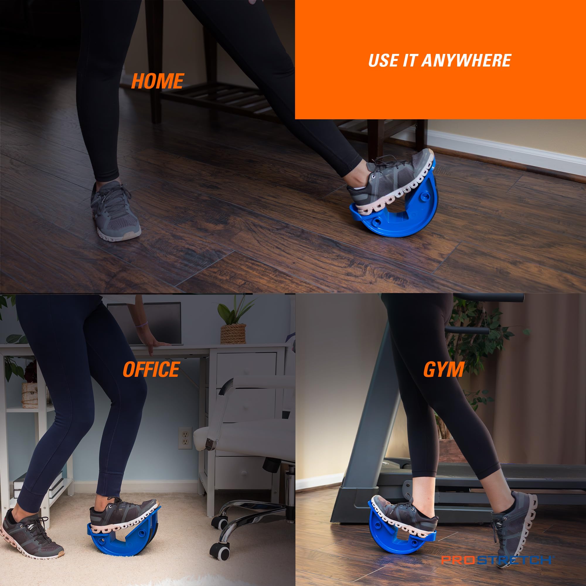 ProStretch ambiente de gimnasio mostrando uso en rutina diaria