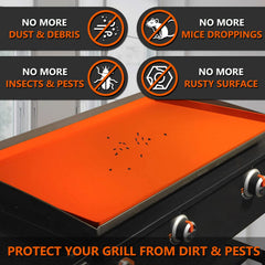 Protebox tapete en uso sobre plancha 36" manteniendo superficie seca