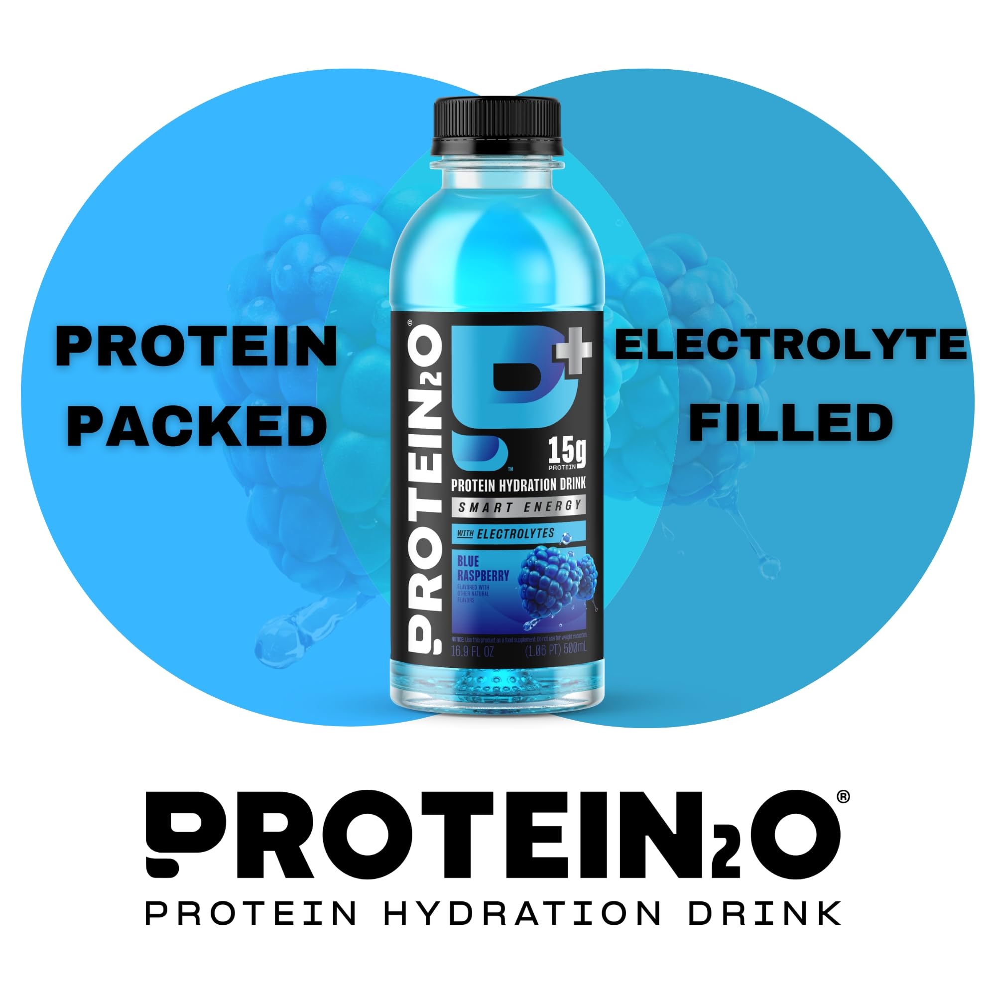 Protein2o lineup del pack de variedad, destaca opciones de sabor y conveniencia