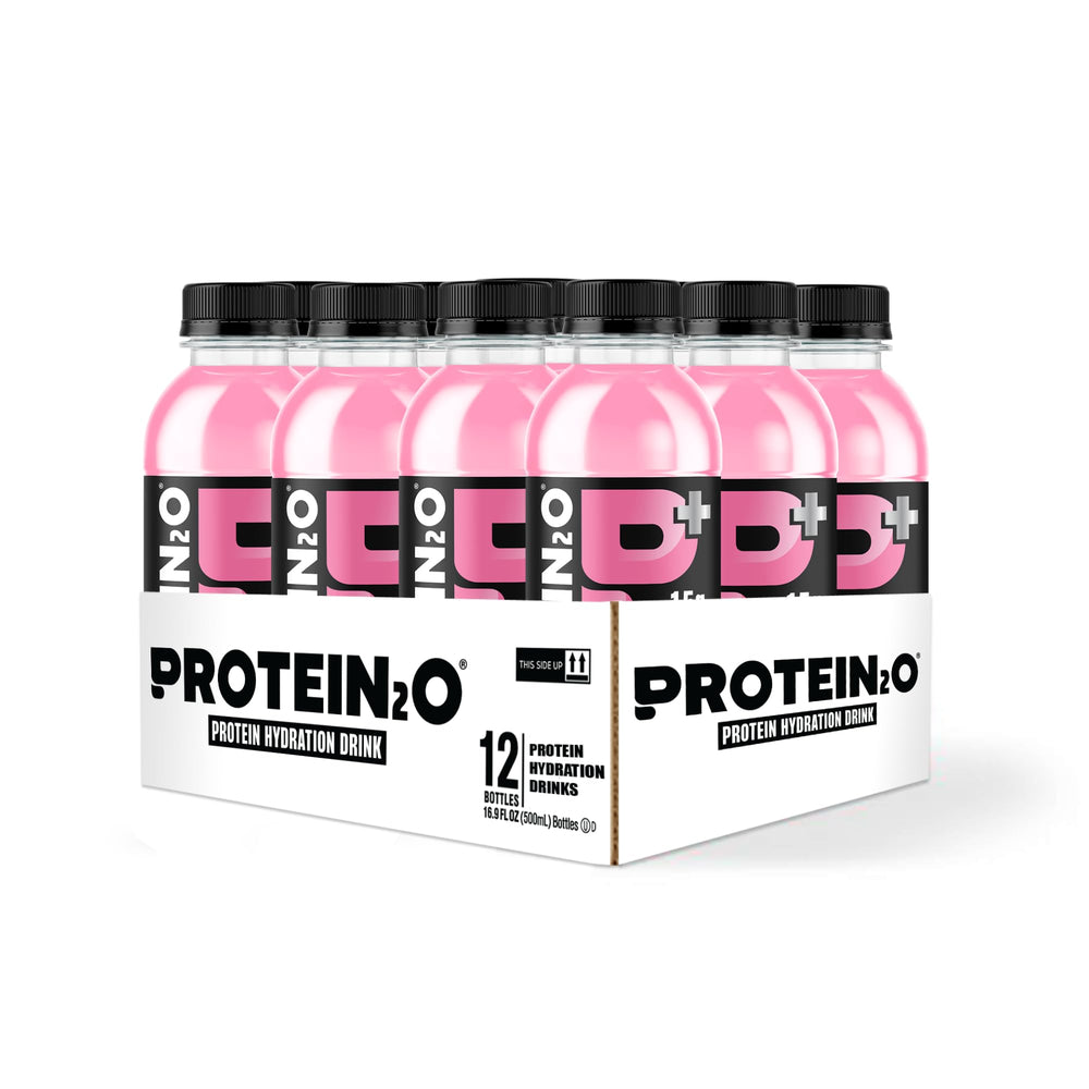Protein2o primer plano de textura clara destacando ligereza
