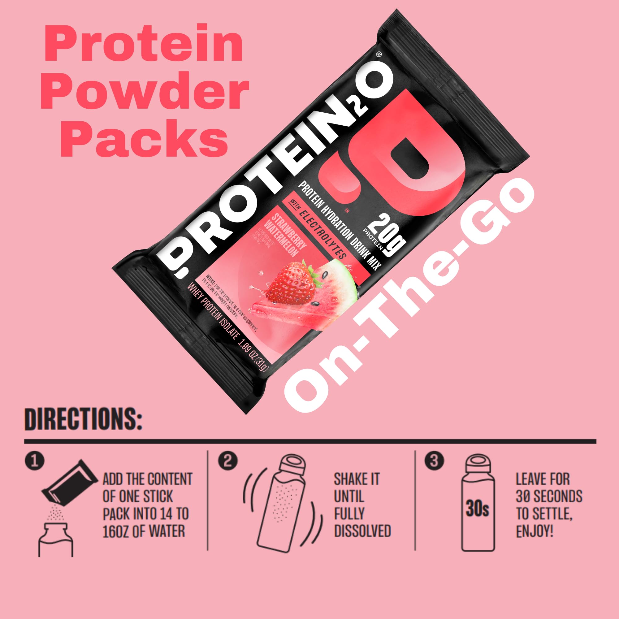 Protein2o en uso en gimnasio con coctelera aportando hidratación rápida