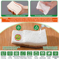PUCITY primer plano de fibra de coco que elimina manchas sin rayar