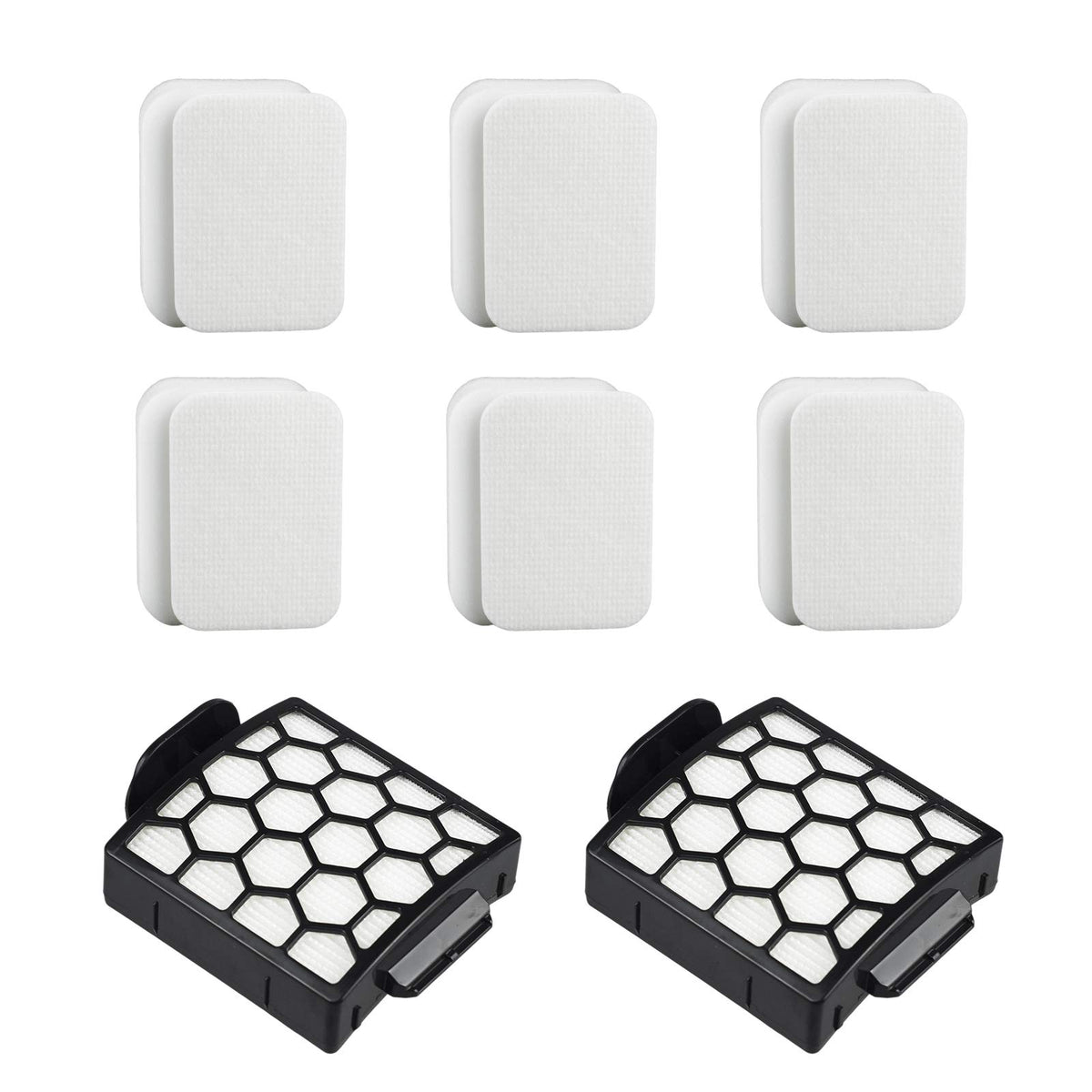 Pulluty empaque frontal con kit de filtros compatible Shark, repuestos completos