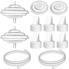 PUMPMOM-US frente del empaque con accesorios listos para usar y protección