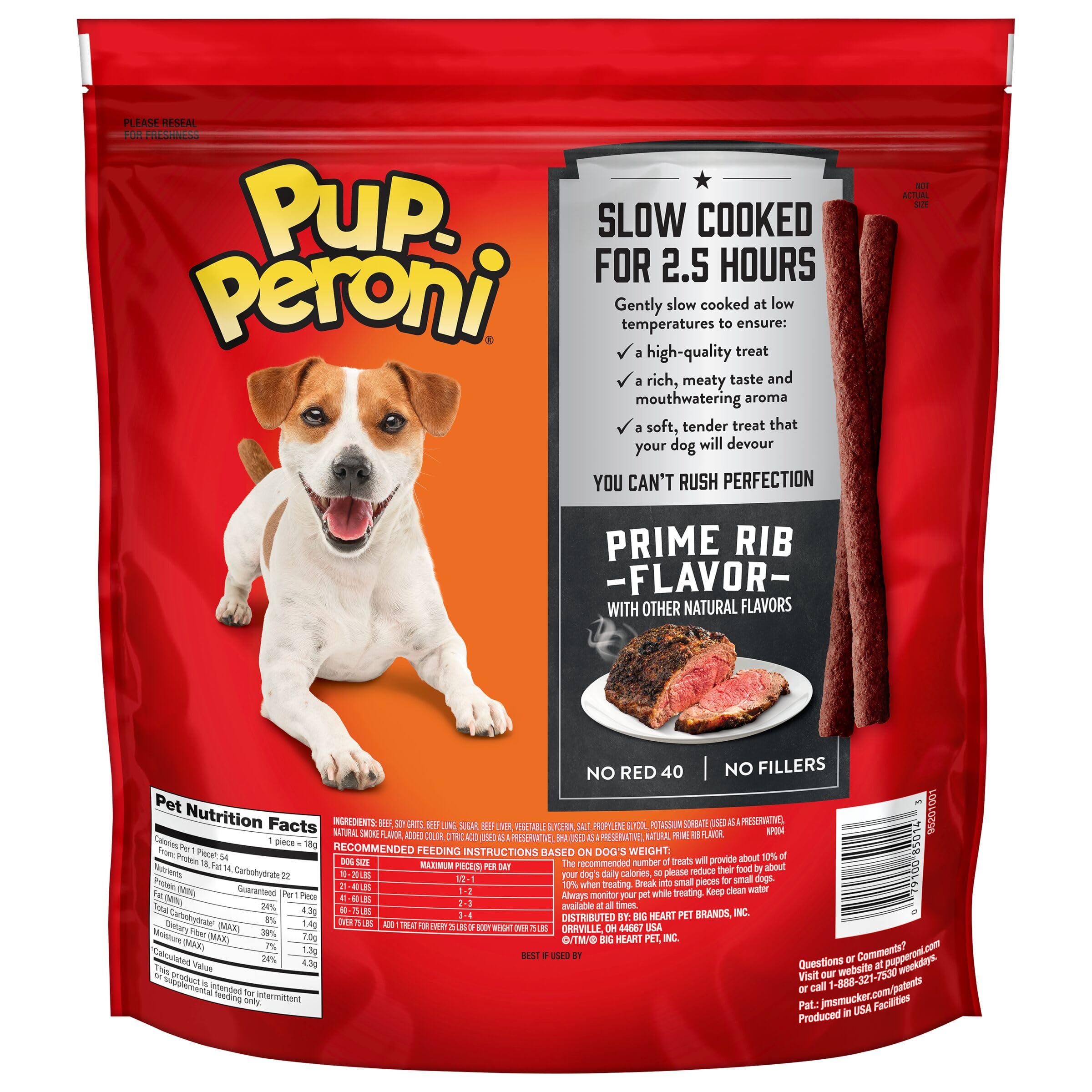 Pup-Peroni bolsa en cocina hogareña lista para usarse a diario