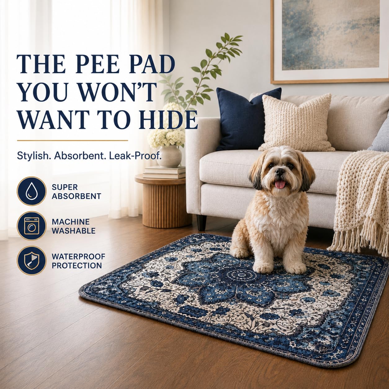 PUPIBOO textura en primer plano que evidencia absorción y confort