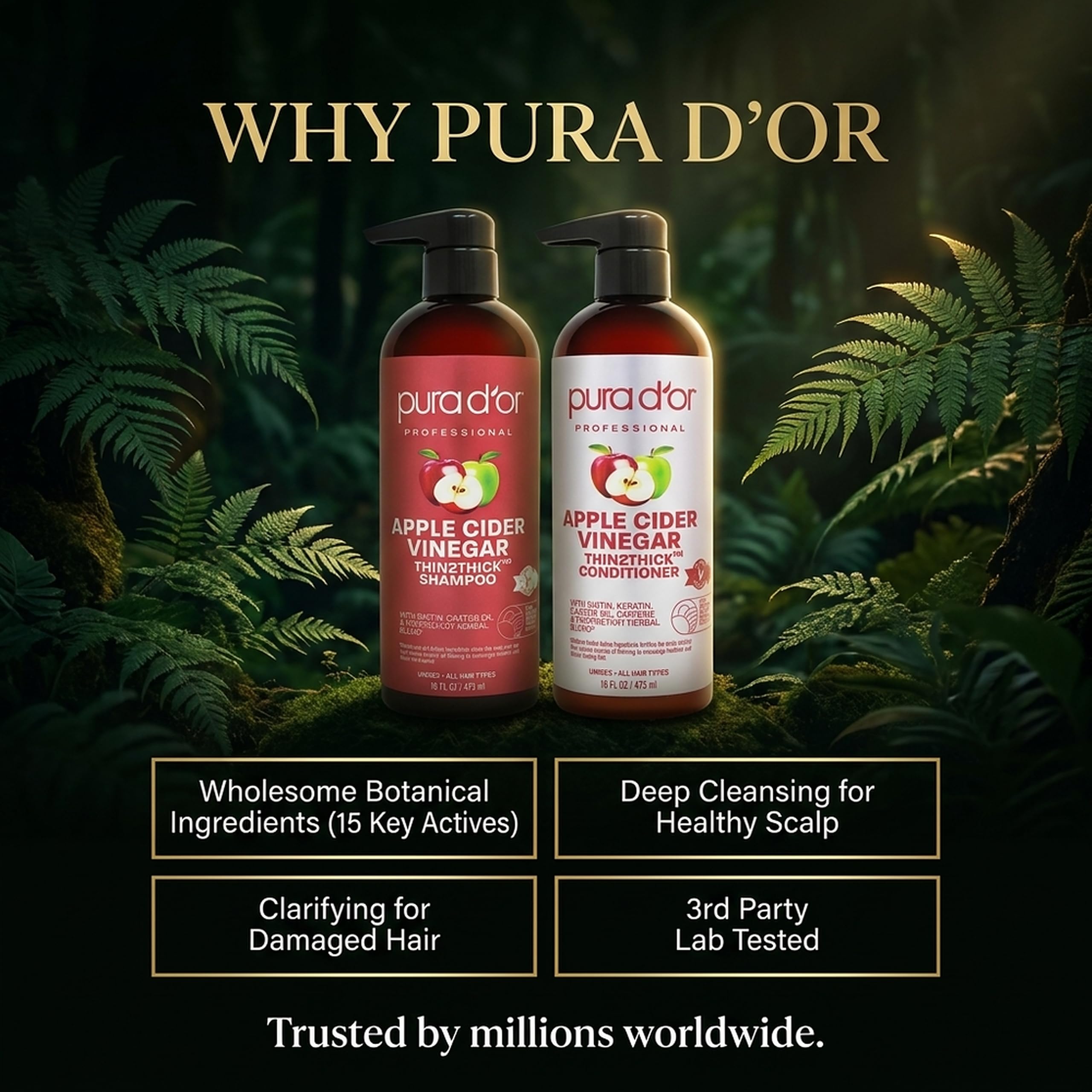 PURA D'OR en baño estilizado mostrando uso diario y estética natural