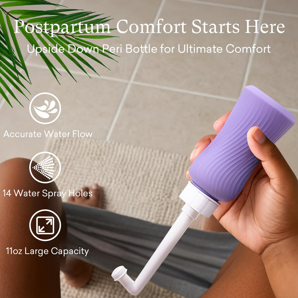 PurComfy paquete abierto mostrando bragas desechables para cambios rápidos