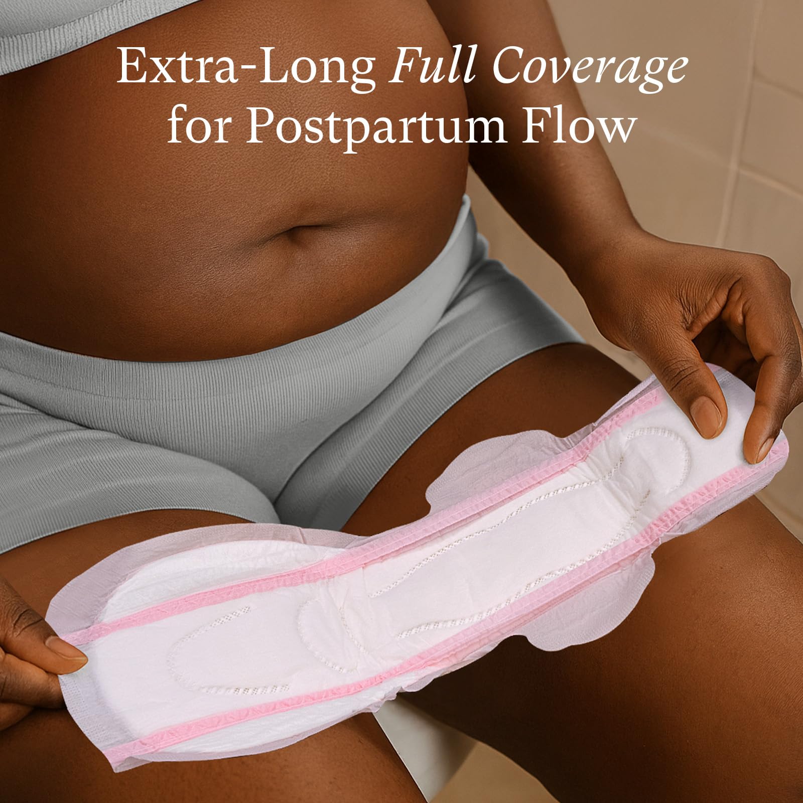 PurComfy forros con hamamelis en paquete para cuidado perineal
