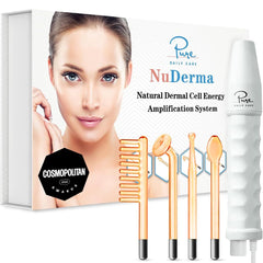 Pure Daily Care NuDerma dispositivo frontal mostrando diseño y facilidad de uso