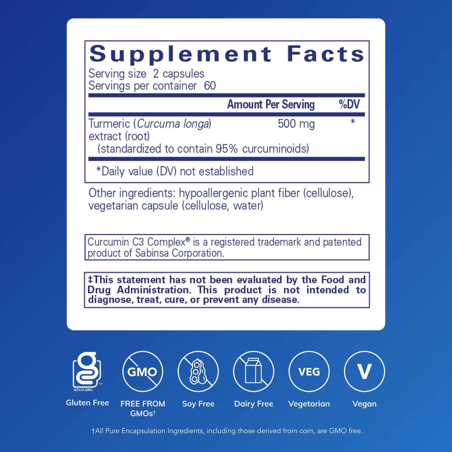 Pure Encapsulations cápsulas en mano para dosificación fácil y práctica