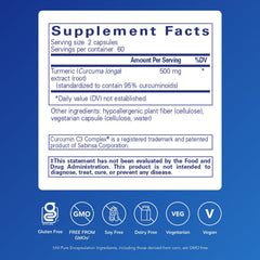 Pure Encapsulations cápsulas en mano para dosificación fácil y práctica