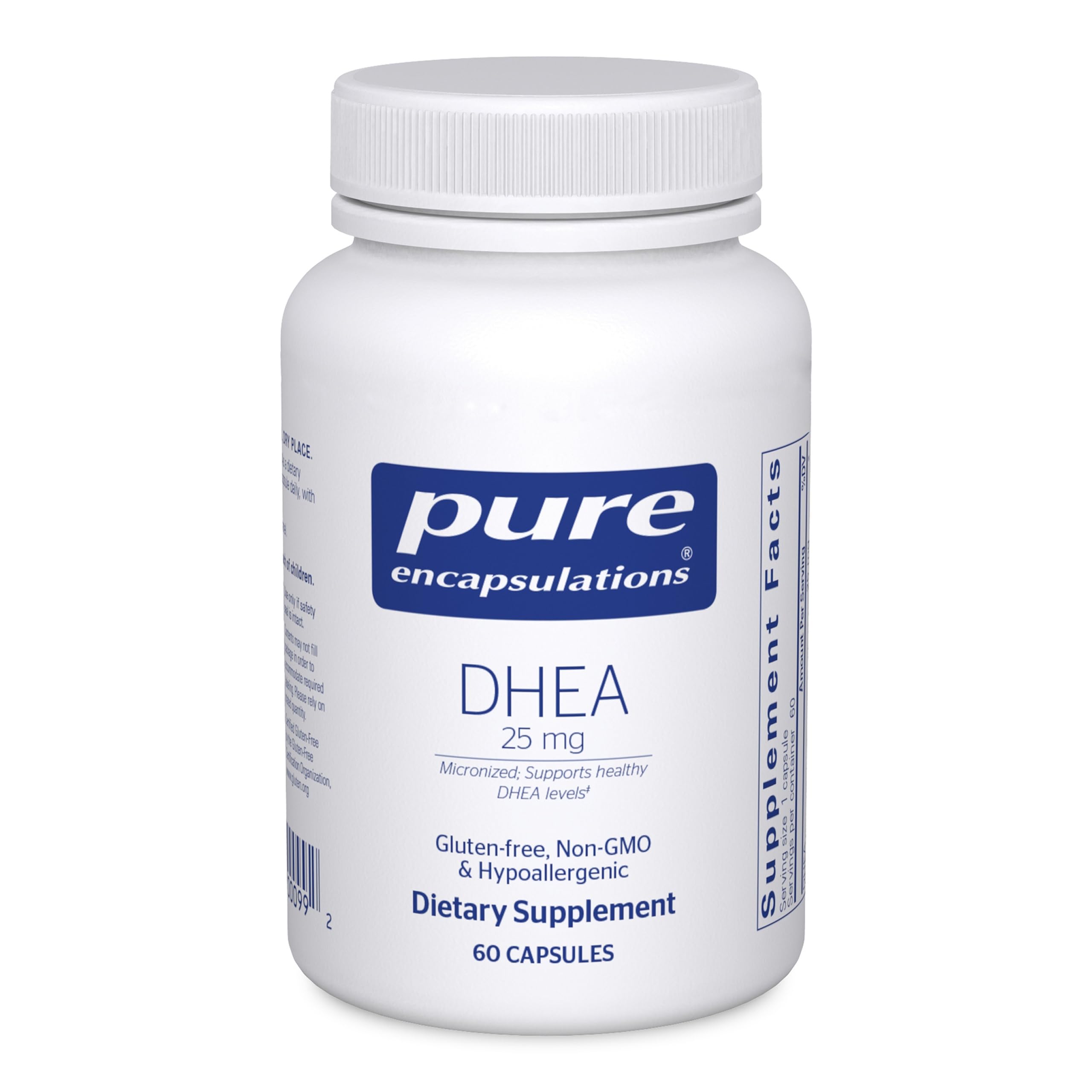 Pure Encapsulations front bottle view showing supplement clarity and trusted brand