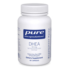 Pure Encapsulations frasco frontal mostrando 60 cápsulas y etiqueta clara