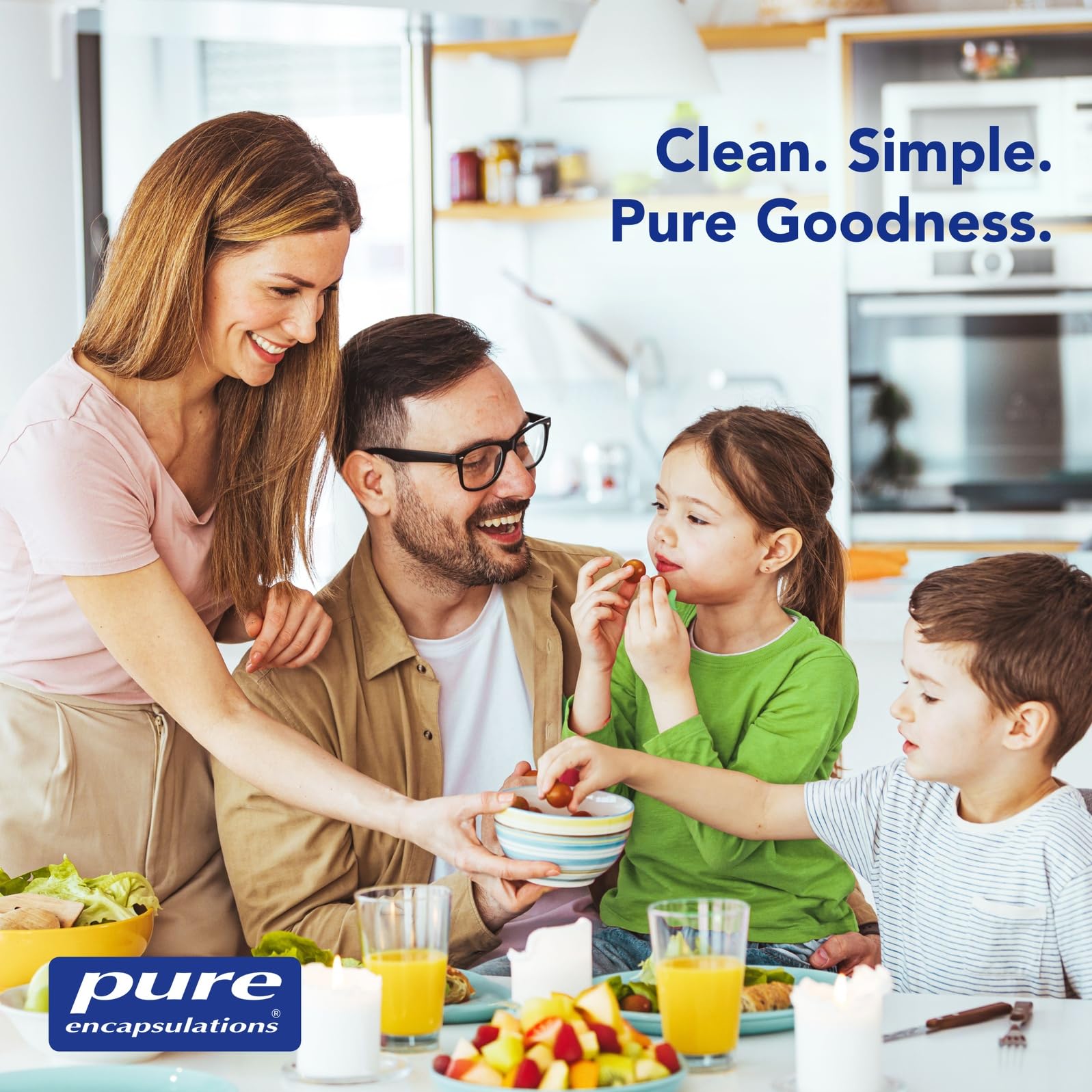 Pure Encapsulations escena de desayuno saludable que sugiere digestión más confortable