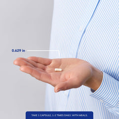 Pure Encapsulations label close-up displaying L-5-MTHF amount and instructions