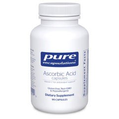 Pure Encapsulations envase frontal mostrando nombre y formato, claridad de marca
