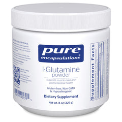 Pure Encapsulations envase frontal del polvo mostrando el logo y tamaño, ideal para elegir con confianza