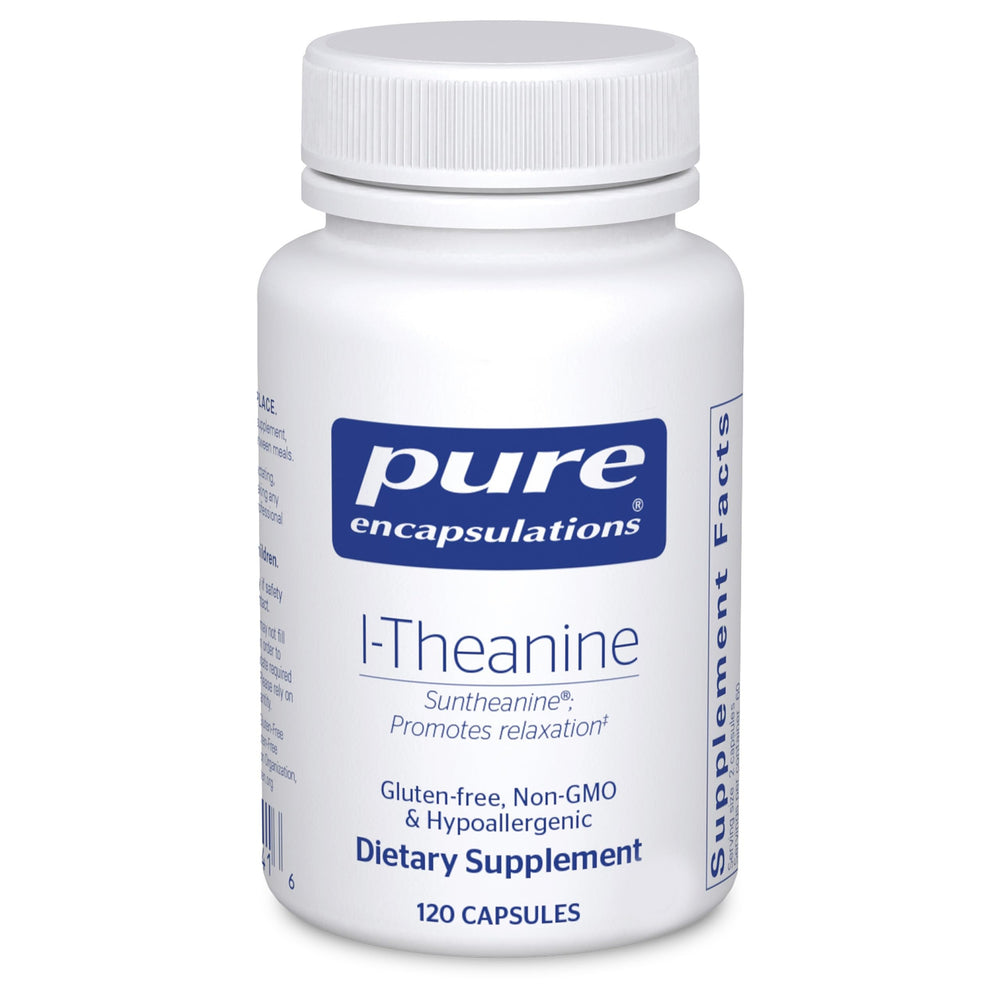 Pure Encapsulations vista frontal del frasco, calidad y confianza
