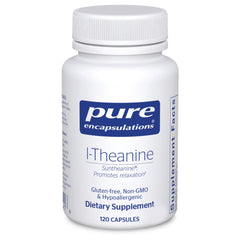 Pure Encapsulations vista frontal del frasco, calidad y confianza