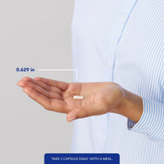 Pure Encapsulations frasco abierto con 180 cápsulas, beneficio de suministro prolongado
