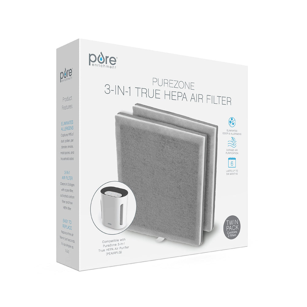 Pure Enrichment empaque pack de dos listo para reemplazo y mantenimiento