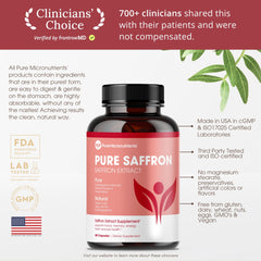 Pure Micronutrients cápsulas en primer plano, detalle y pureza