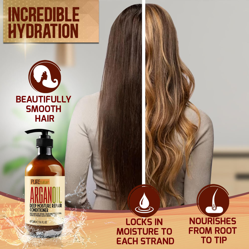 Pure Nature Lux Spa aplicando acondicionador en cabello húmedo para mejor absorción