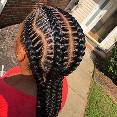 Pure O gel aplicado en trenzas por estilista para definición y control