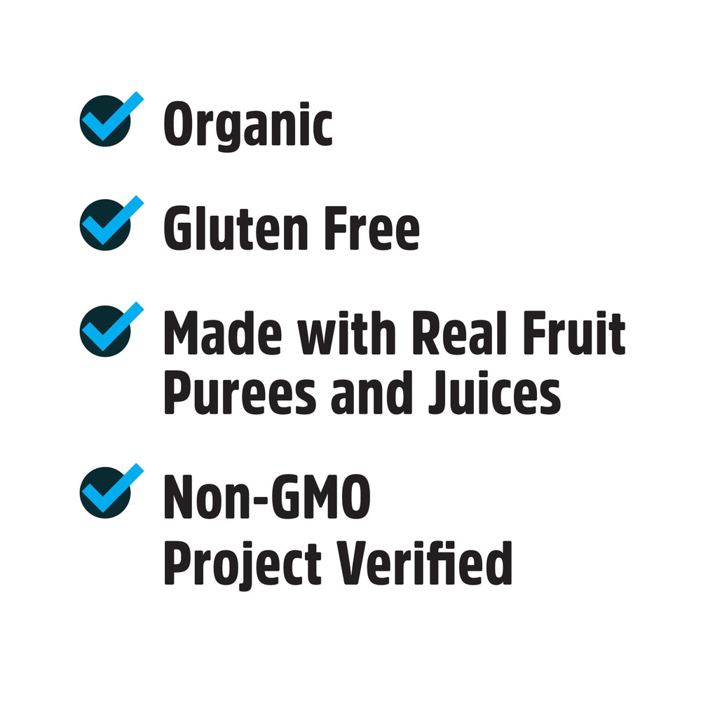 Pure Organic bolsita junto a mano para comparar tamaño y porción