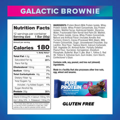 Pure Protein textura fudgy del brownie con crujientes que apetece y nutre