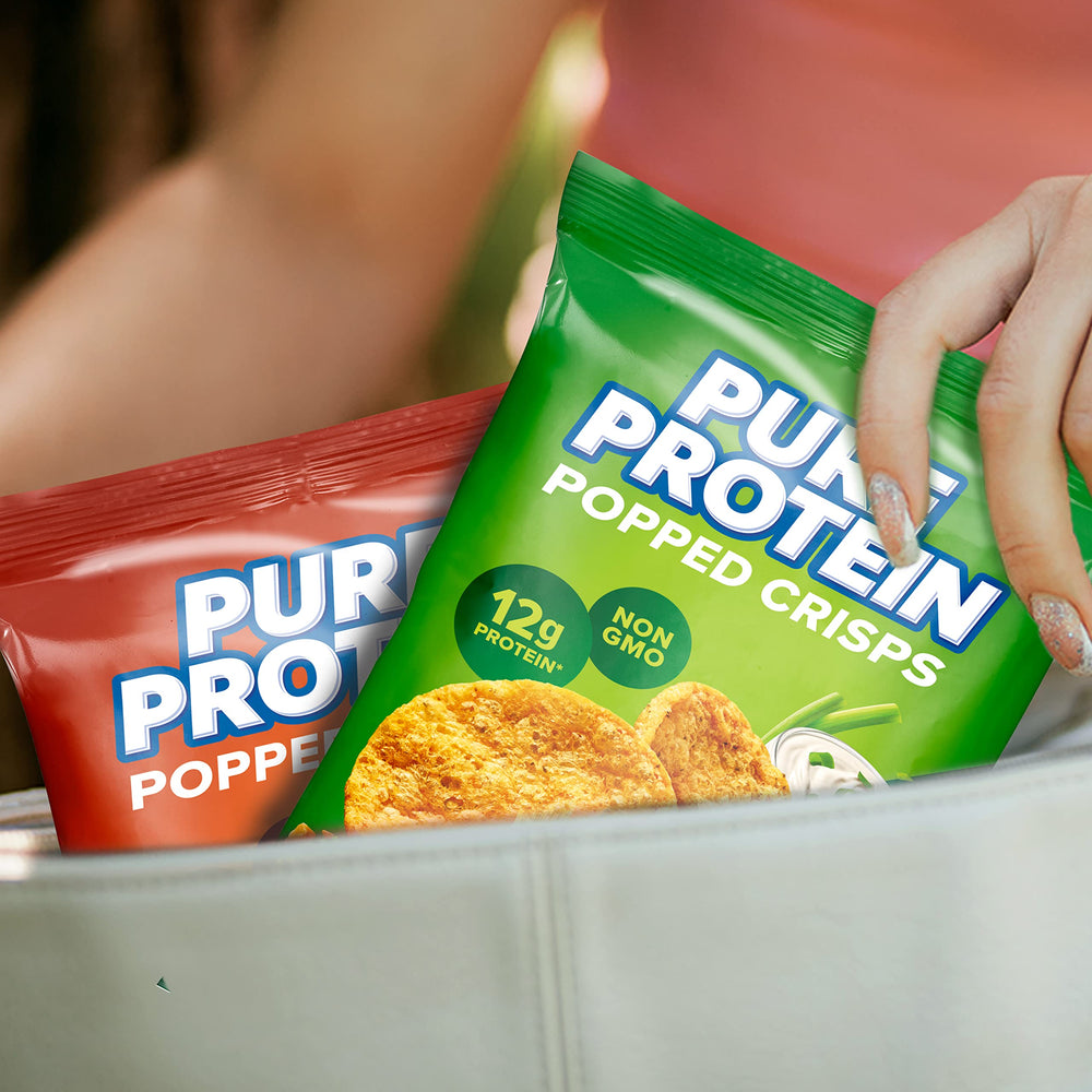 Pure Protein pack de 12 unidades ideal para almacenamiento y viaje