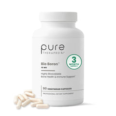 Pure TheraPro Rx envase frontal mostrando la marca y beneficio de apoyo óseo