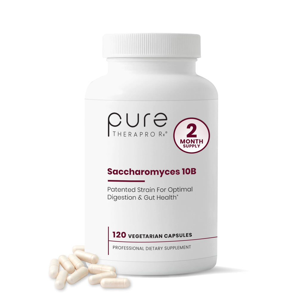 Pure Therapro Rx envase frontal mostrando marca y cantidad, facilita identificación