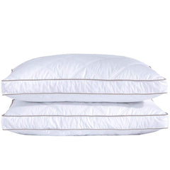 puredown almohada frontal king mostrando diseño hotelero y confort