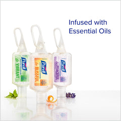 Purell enfoque en mandarina y aceite esencial, aroma fresco que revitaliza