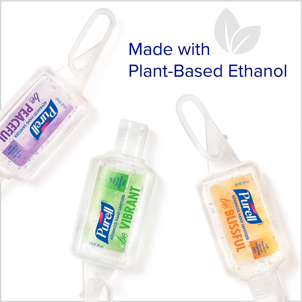 Purell con funda jelly wrap colgado del bolso, fácil acceso y transporte