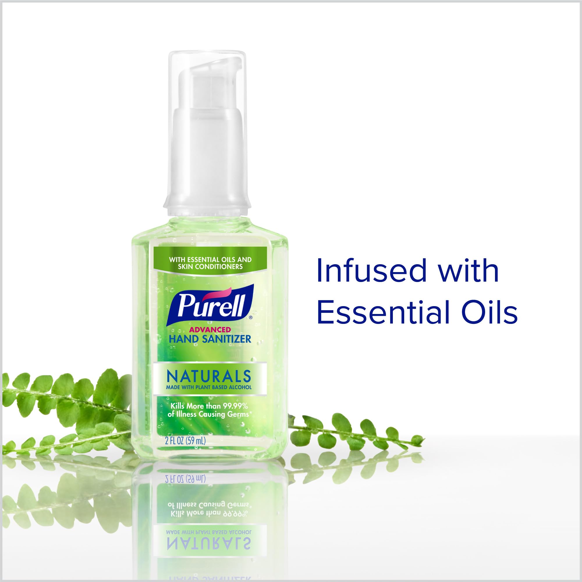 Purell pack de seis botellas de 59 ml listo para llevar