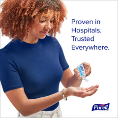 Purell textura del gel transparente con humectantes para suavizar piel
